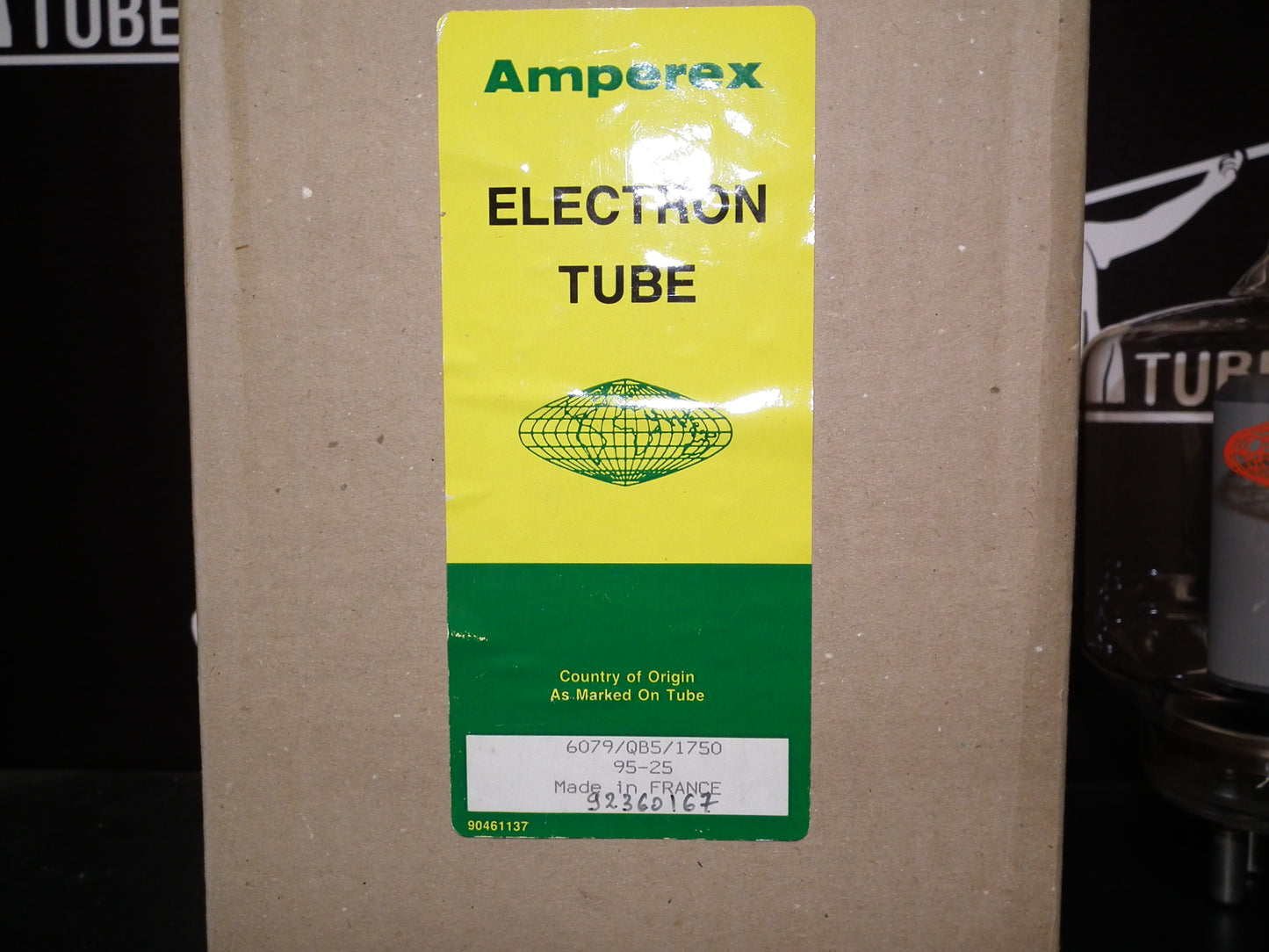 6079 Amperex QB5/1750 NOS Output Tetrode in Never Opened Box