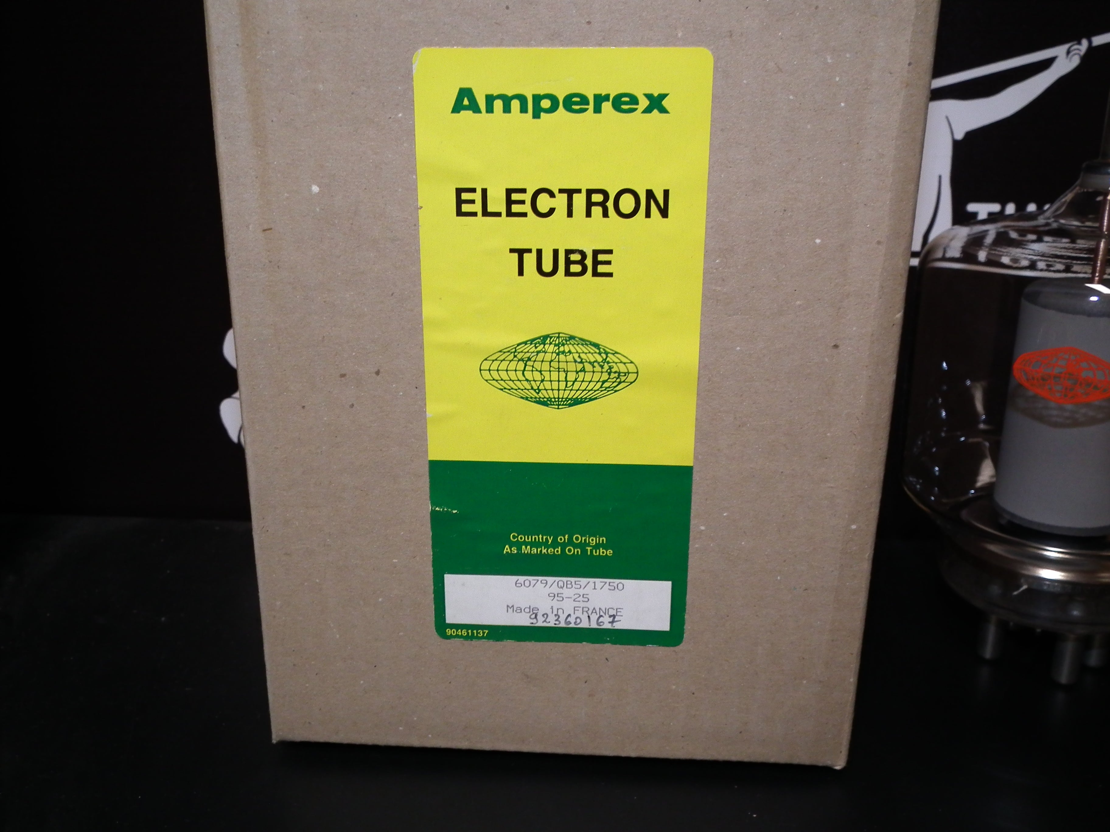 6079 Amperex QB5/1750 NOS Output Tetrode in Never Opened Box