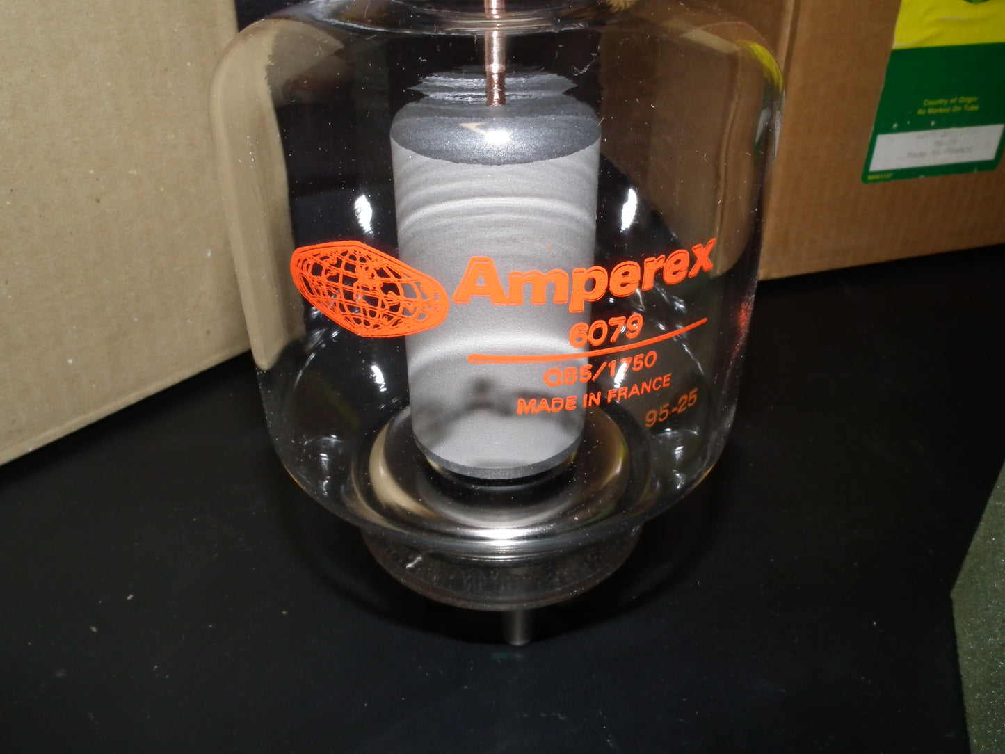 6079 Amperex QB5/1750 NOS Output Tetrode in Never Opened Box