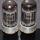 GEC 6080 CV2984 6AS7 5998 ECC230 Matched pair Square Getters Triple Mica
