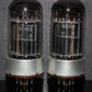 GEC 6080 CV2984 6AS7 5998 ECC230 Matched pair Square Getters Triple Mica
