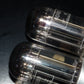 GEC 6080 CV2984 6AS7 5998 ECC230 Matched pair Square Getters Triple Mica