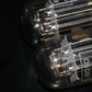GEC 6080 CV2984 6AS7 5998 ECC230 Matched pair Square Getters Triple Mica