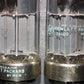 Matched pair HP RCA 6080 double triode ( 6AS7 5998) Triple mica 70s