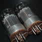 MULLARD 6080 Matched pair rebranded Philips Tested
