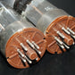 MULLARD 6080 Matched pair rebranded Philips Tested