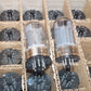 RCA 6080 6AS7 5998 Matched pair NOS, black plates, triple mica