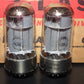 RCA 6080 6AS7 5998 Matched pair NOS, black plates, triple mica