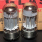 RCA 6080 6AS7 5998 Matched pair NOS, black plates, triple mica