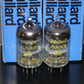Matched Pair EF95 5654 6AK5W Mullard MITCHAM Square Getter 1953