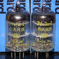 Matched Pair EF95 5654 6AK5W Mullard MITCHAM Square Getter 1953
