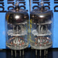 Matched Pair EF95 5654 6AK5W Mullard MITCHAM Square Getter 1953