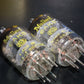 Matched Pair EF95 5654 6AK5W Mullard MITCHAM Square Getter 1953