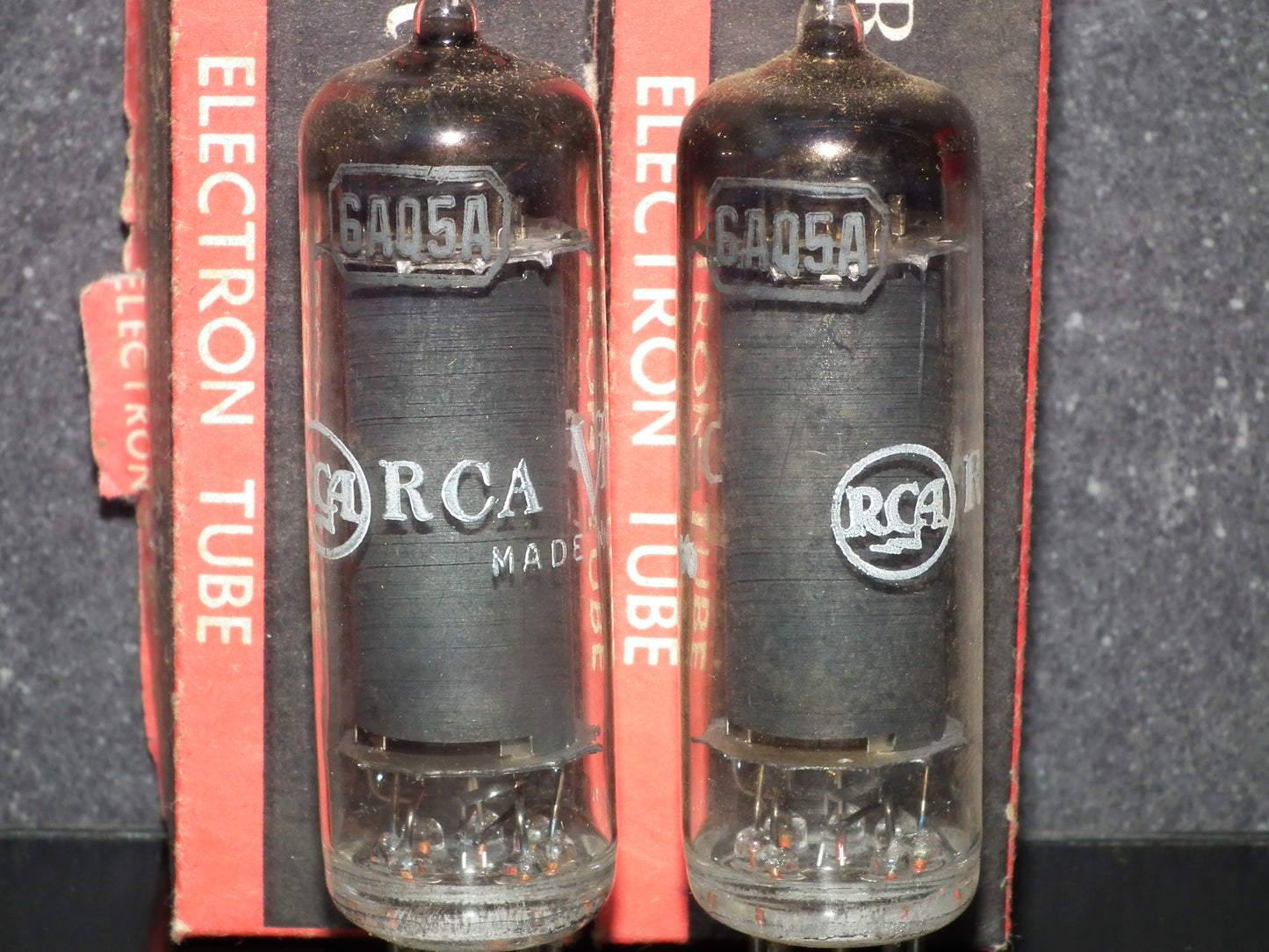 6AQ5 RCA VICTOR EL90 NOS NIB Square Getter Tested 100%