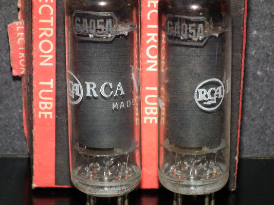 6AQ5 RCA VICTOR EL90 NOS NIB Square Getter Tested 100%
