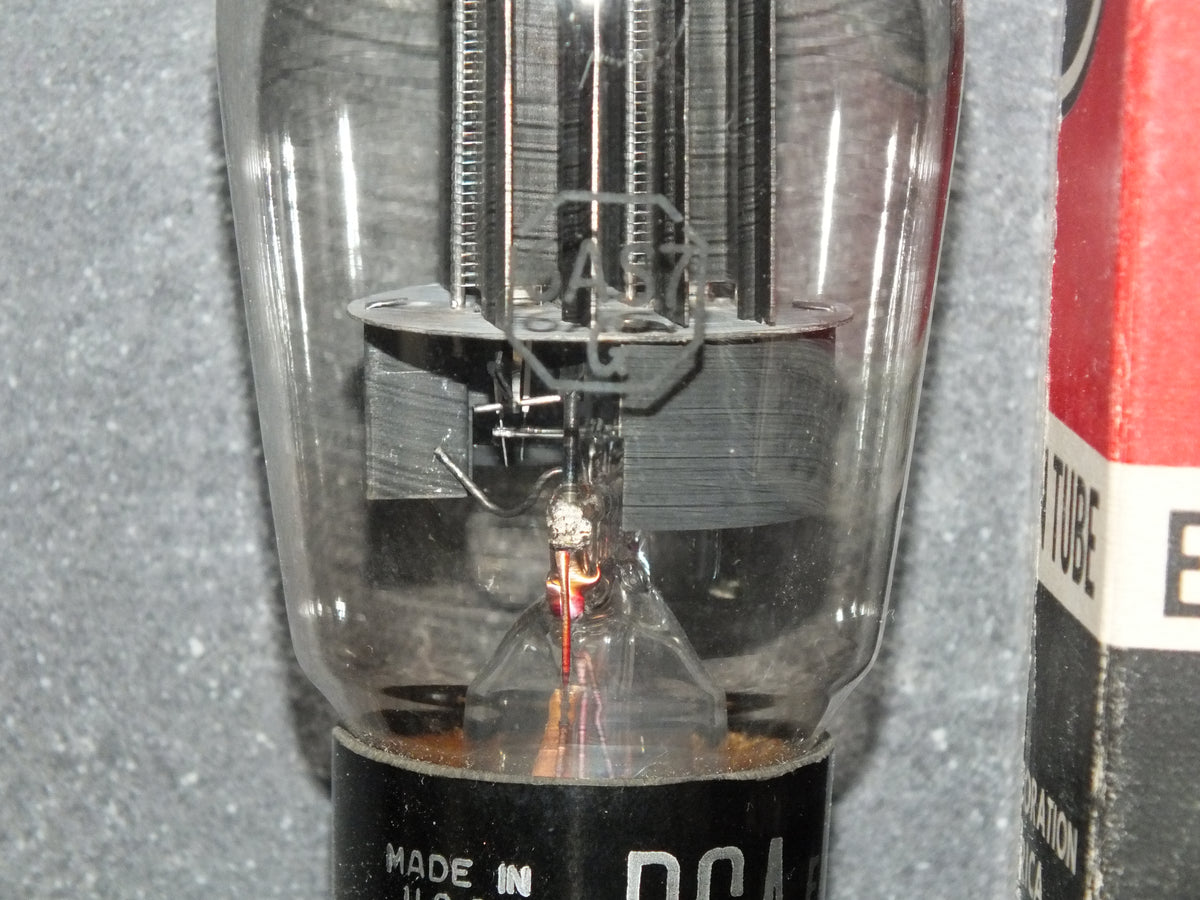 6AS7G RCA 6080 NOS NIB Old Type Coke Bottle Square Getter 1957