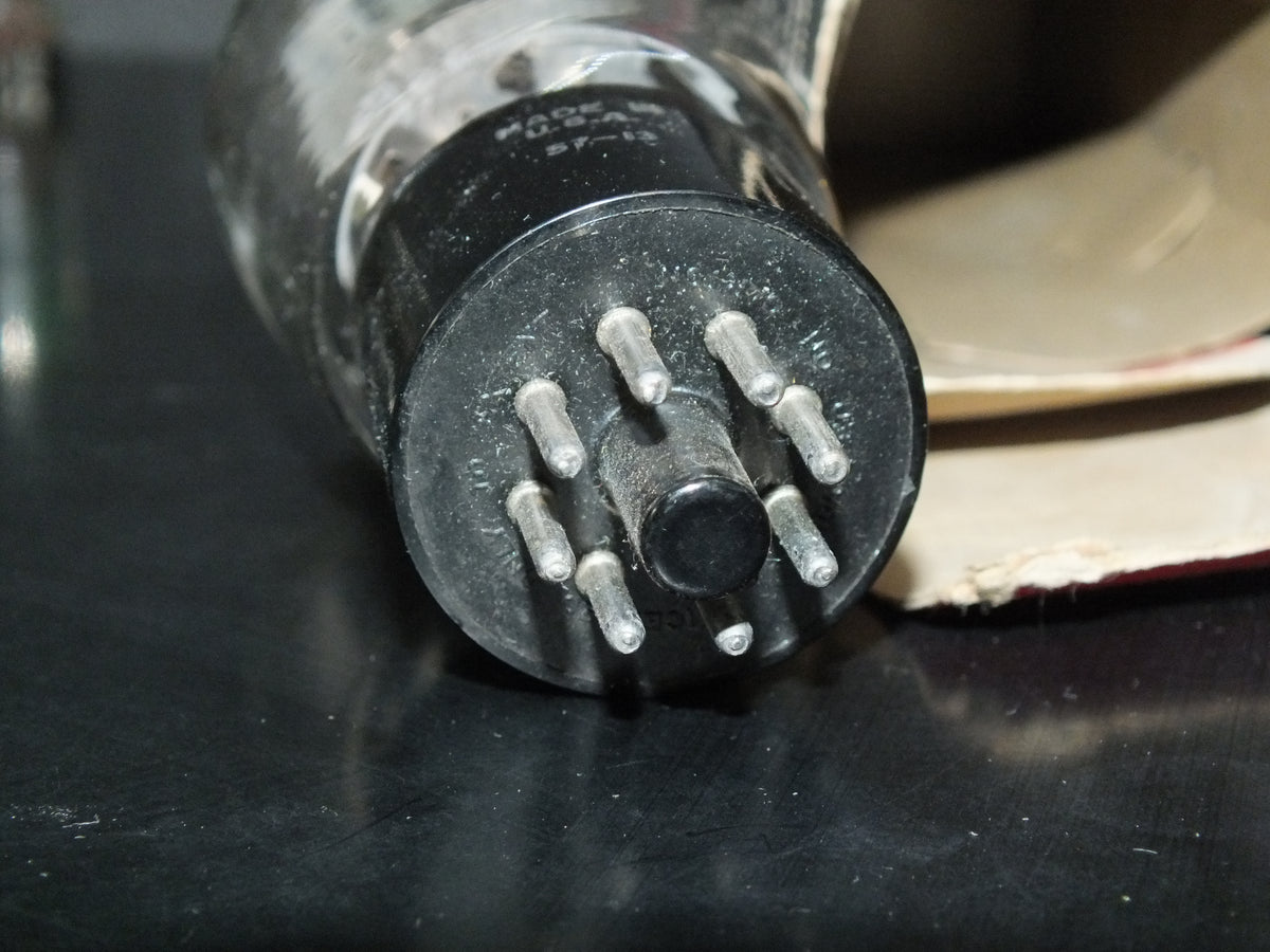 6AS7G RCA 6080 NOS NIB Old Type Coke Bottle Square Getter 1957