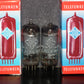 6AU6WA Telefunken <> EF94 RARE Square Getter Sony C800G