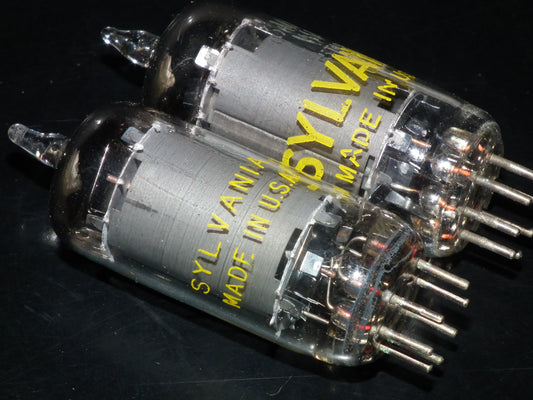 6AU6 Sylvania EF94 NOS Square Getter