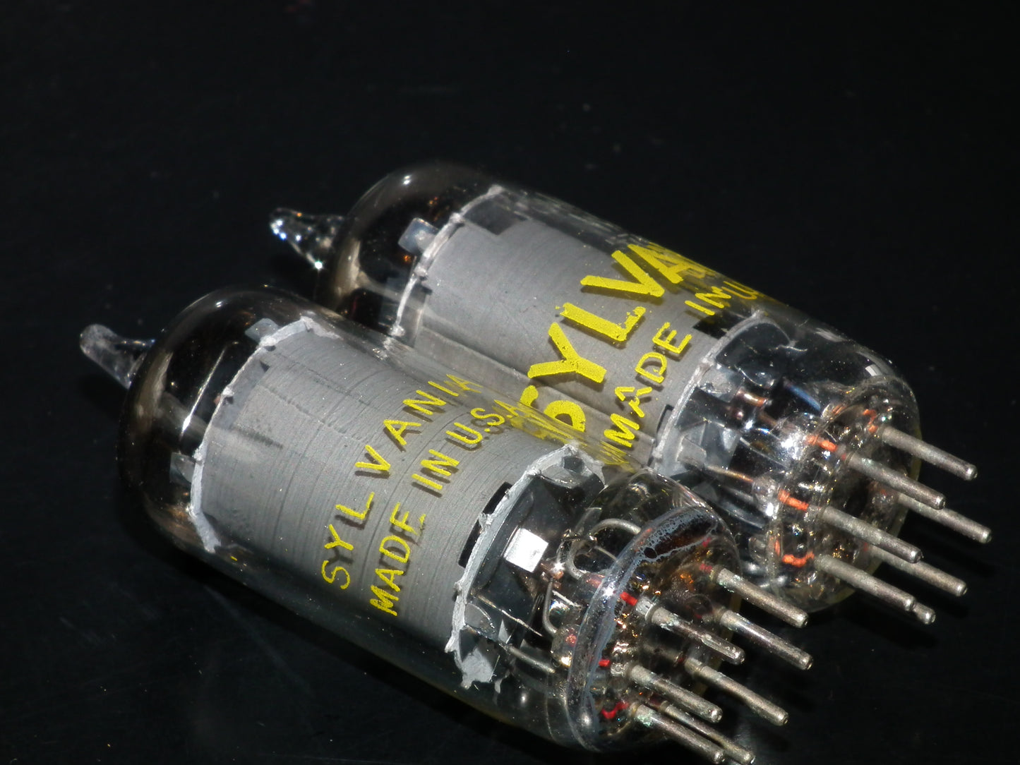 6AU6 Sylvania EF94 NOS Square Getter