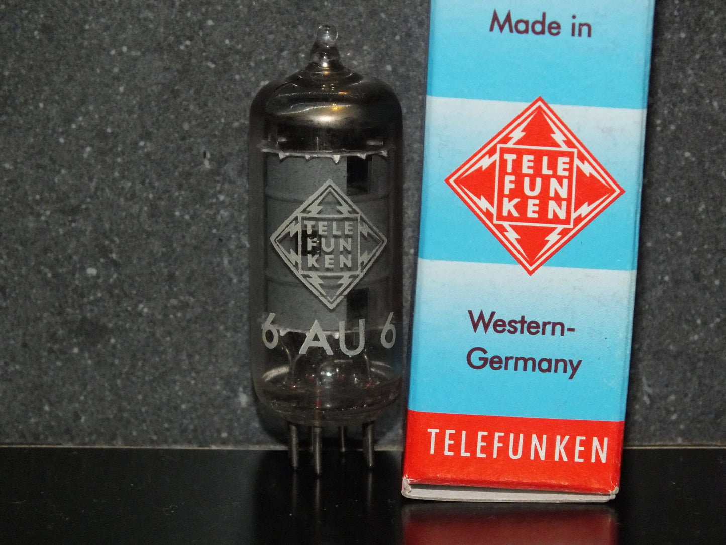 6AU6 Telefunken DIamond Bottom EF94 Sony C800G Microphone