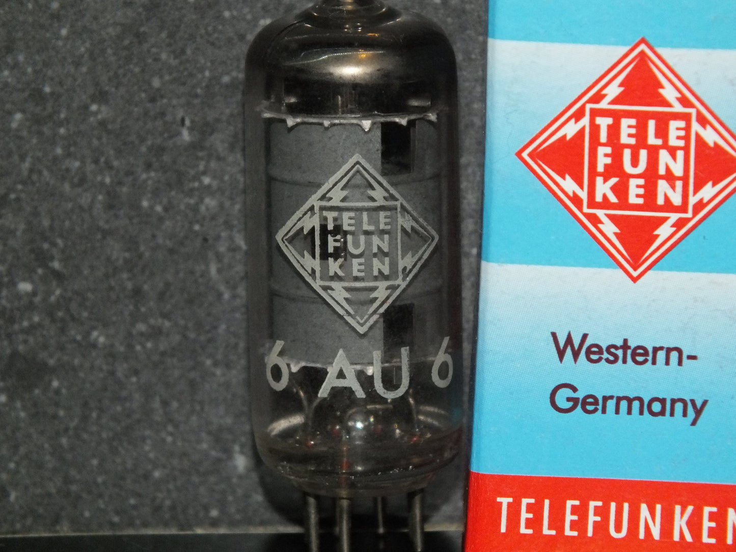 6AU6 Telefunken DIamond Bottom EF94 Sony C800G Microphone
