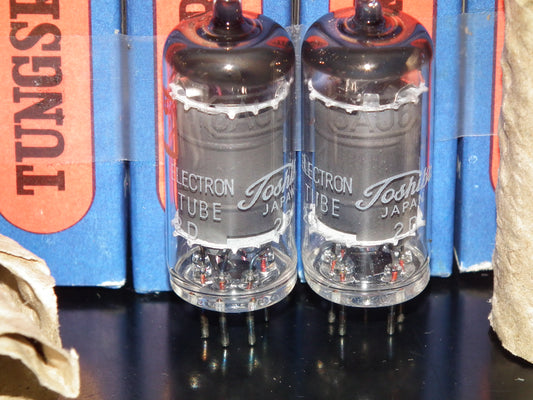 Matched pair 6AU6 Toshiba EF94 Hum and microphonics tested