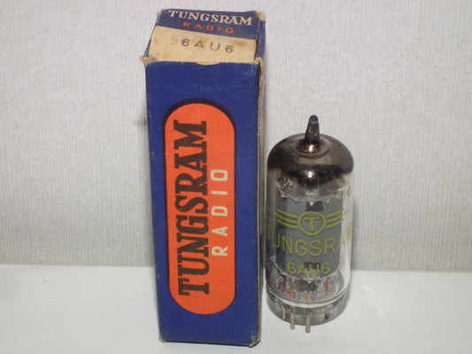 6AU6 Tungsram EF94 Hum and microphonics tested Old Type