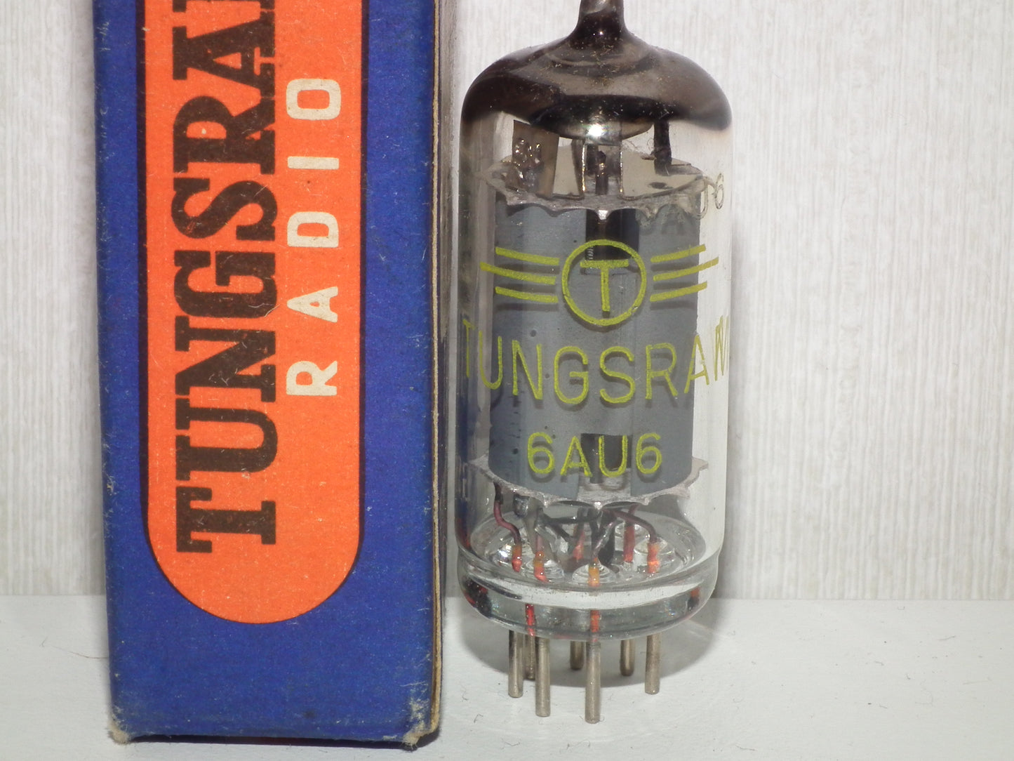 6AU6 Tungsram EF94 Hum and microphonics tested Old Type