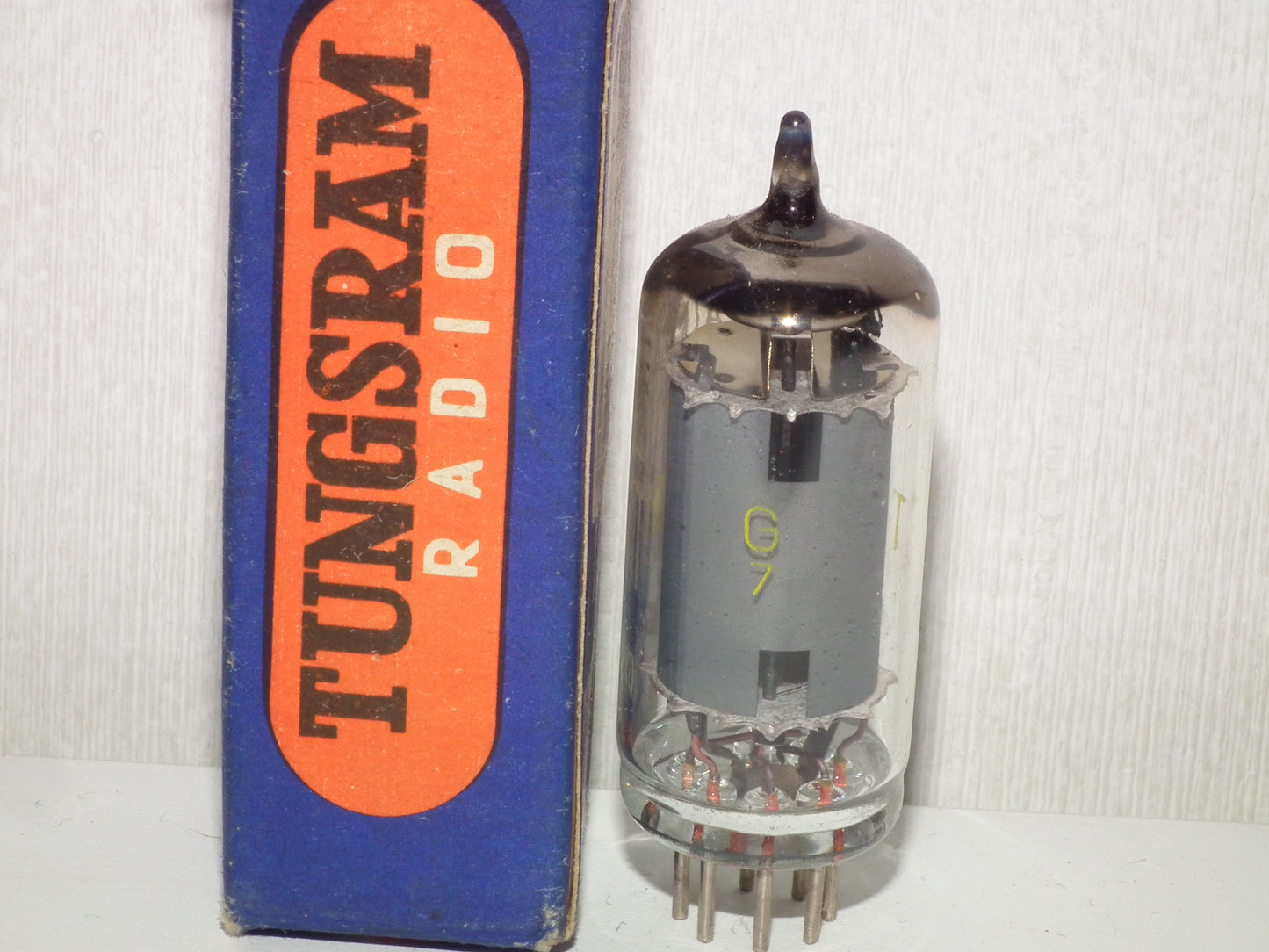 6AU6 Tungsram EF94 Hum and microphonics tested Old Type