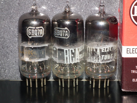 6BQ7A RCA RARE Foil Square Getter