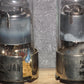 Matched Pair NOS National Union 6C5GT Cracked Metal Collar