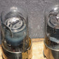 Matched Pair NOS National Union 6C5GT Cracked Metal Collar