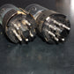 Matched Pair NOS National Union 6C5GT Cracked Metal Collar