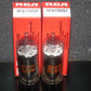 6FQ7 RCA 6CG7 NOS NIB Platinum Matched Pair (2 tubes)