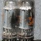 6CG7 RCA 6FQ7 Platinum Matched Pair (2 tubes) Side D Getter