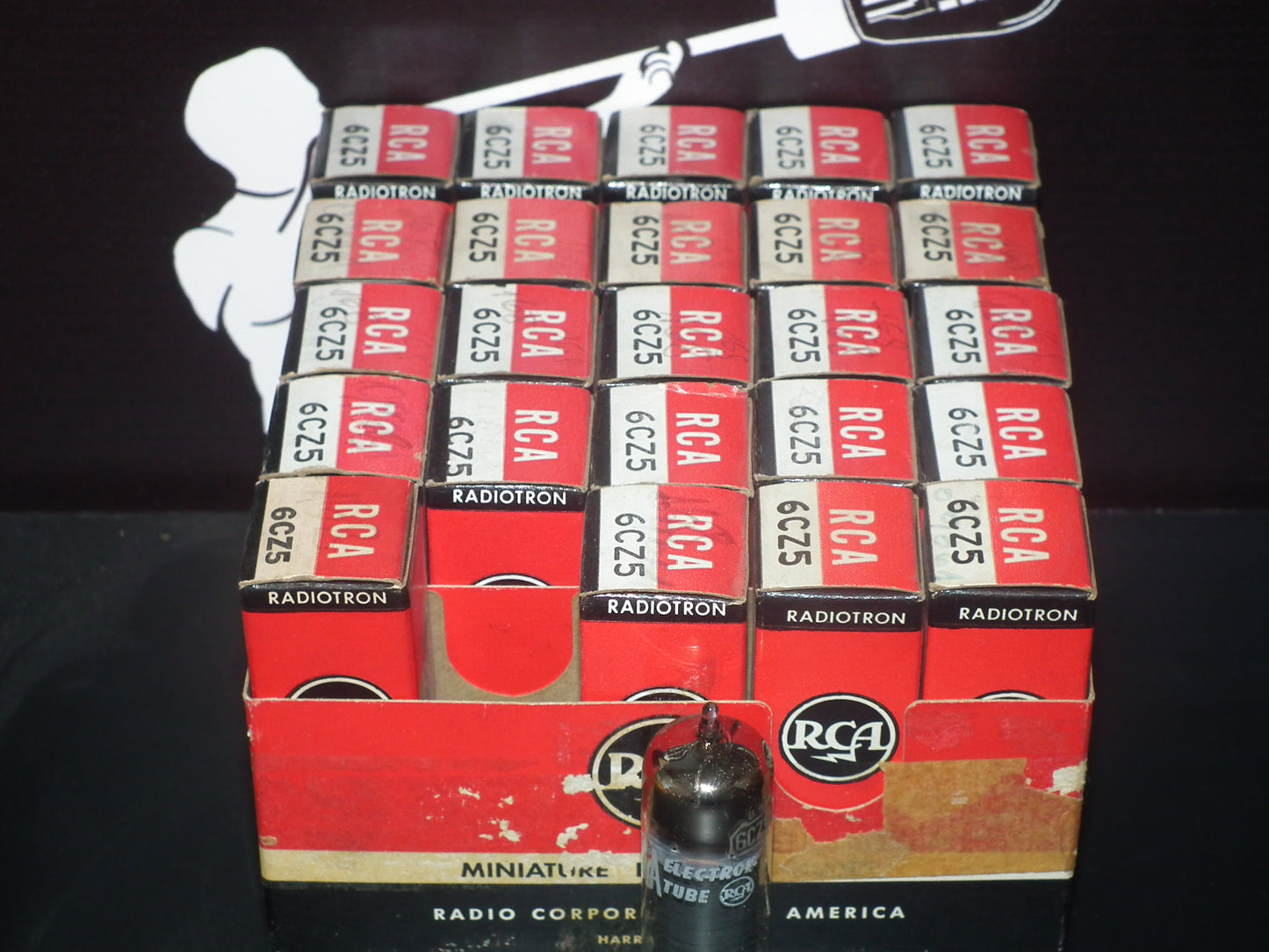 6CZ5 RCA NOS Vacuum tube