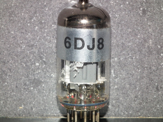 6DJ8 ECC88 Amperex Holland Used Tested 90% 1965 Dual Stage Getter