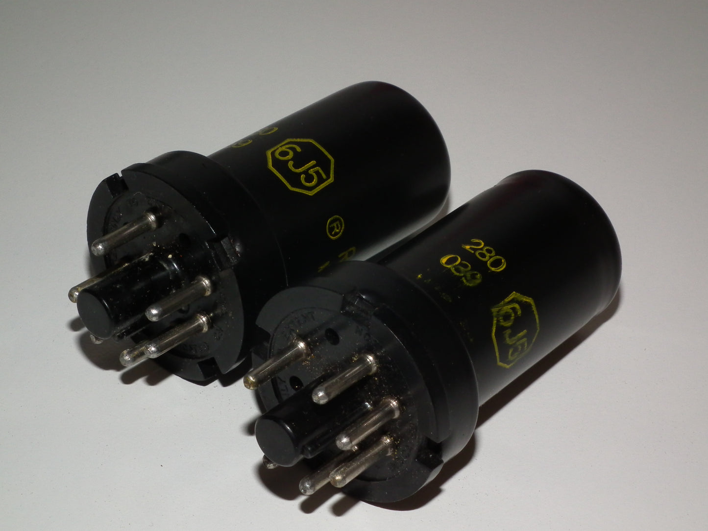 Platinum Matched Pair 6J5 Raytheon NOS NIB (6J5G 6J5GT)