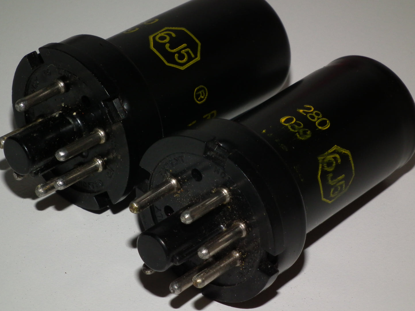 Platinum Matched Pair 6J5 Raytheon NOS NIB (6J5G 6J5GT)