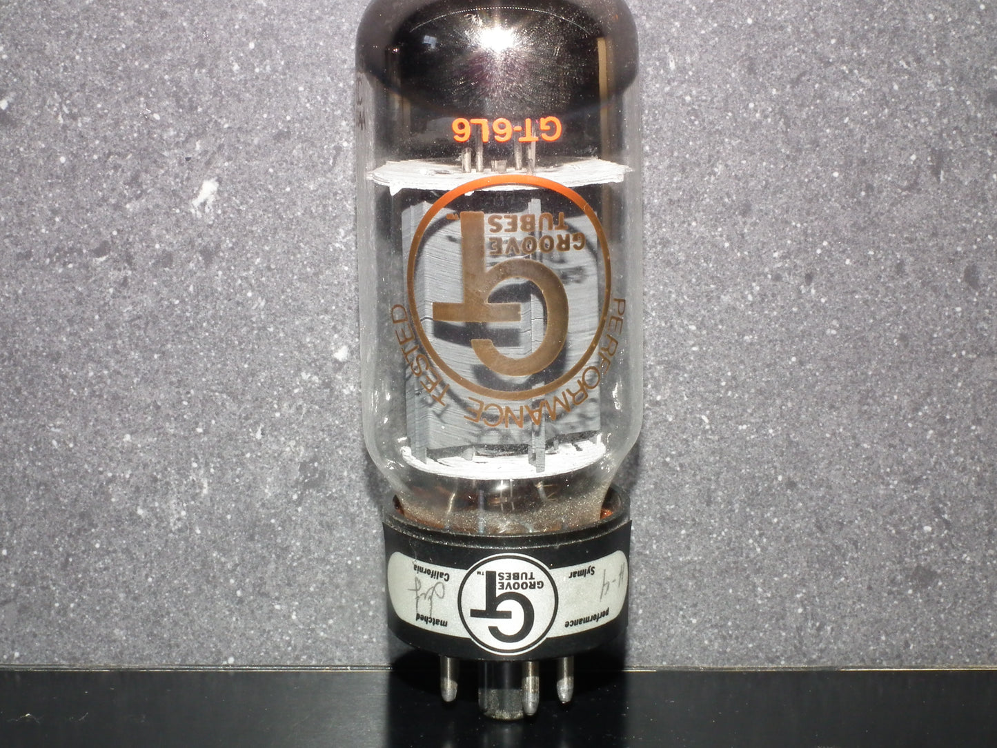 6L6GC Sylvania USA Groove Tubes Dual Solid Getter