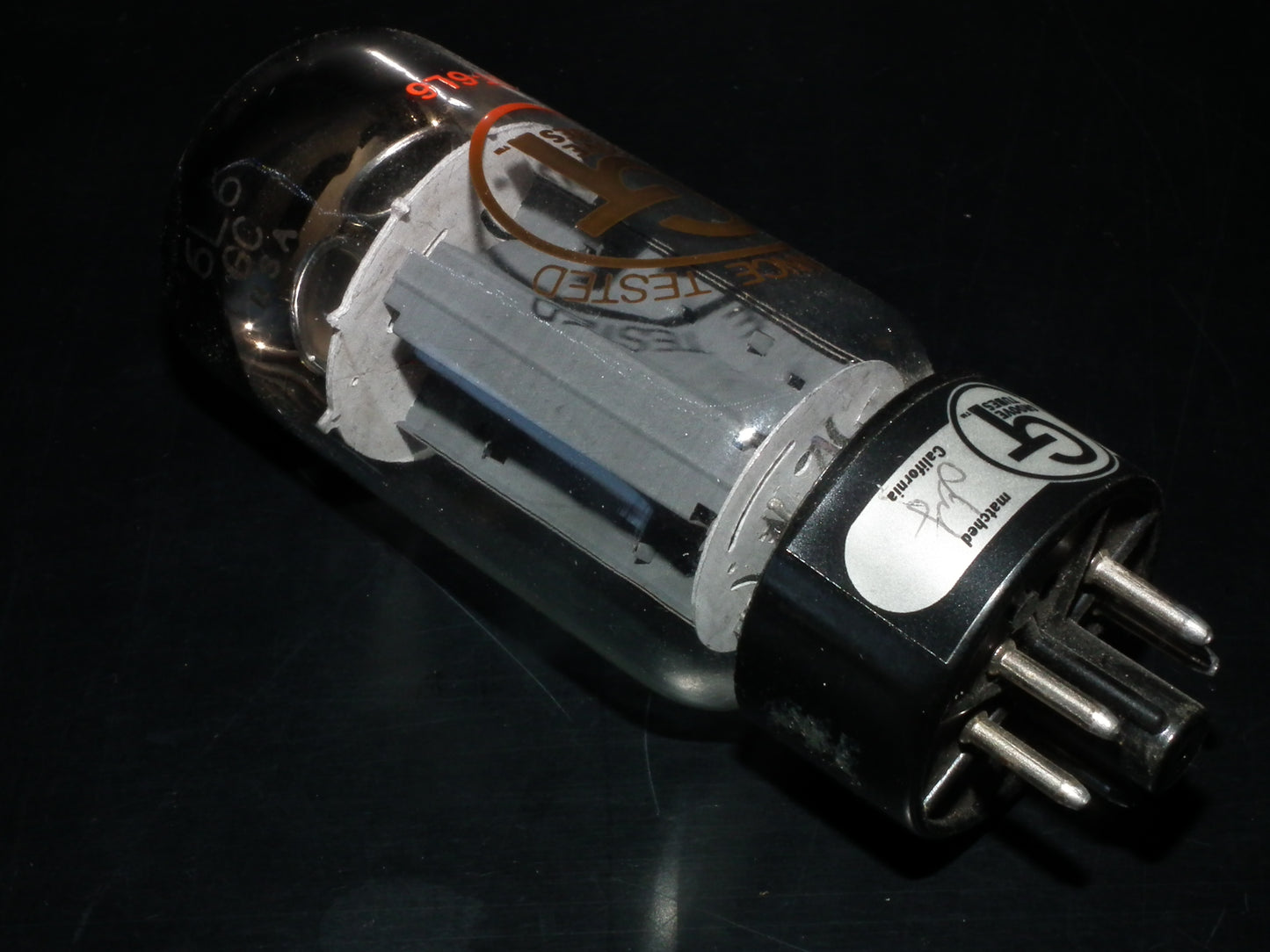 6L6GC Sylvania USA Groove Tubes Dual Solid Getter