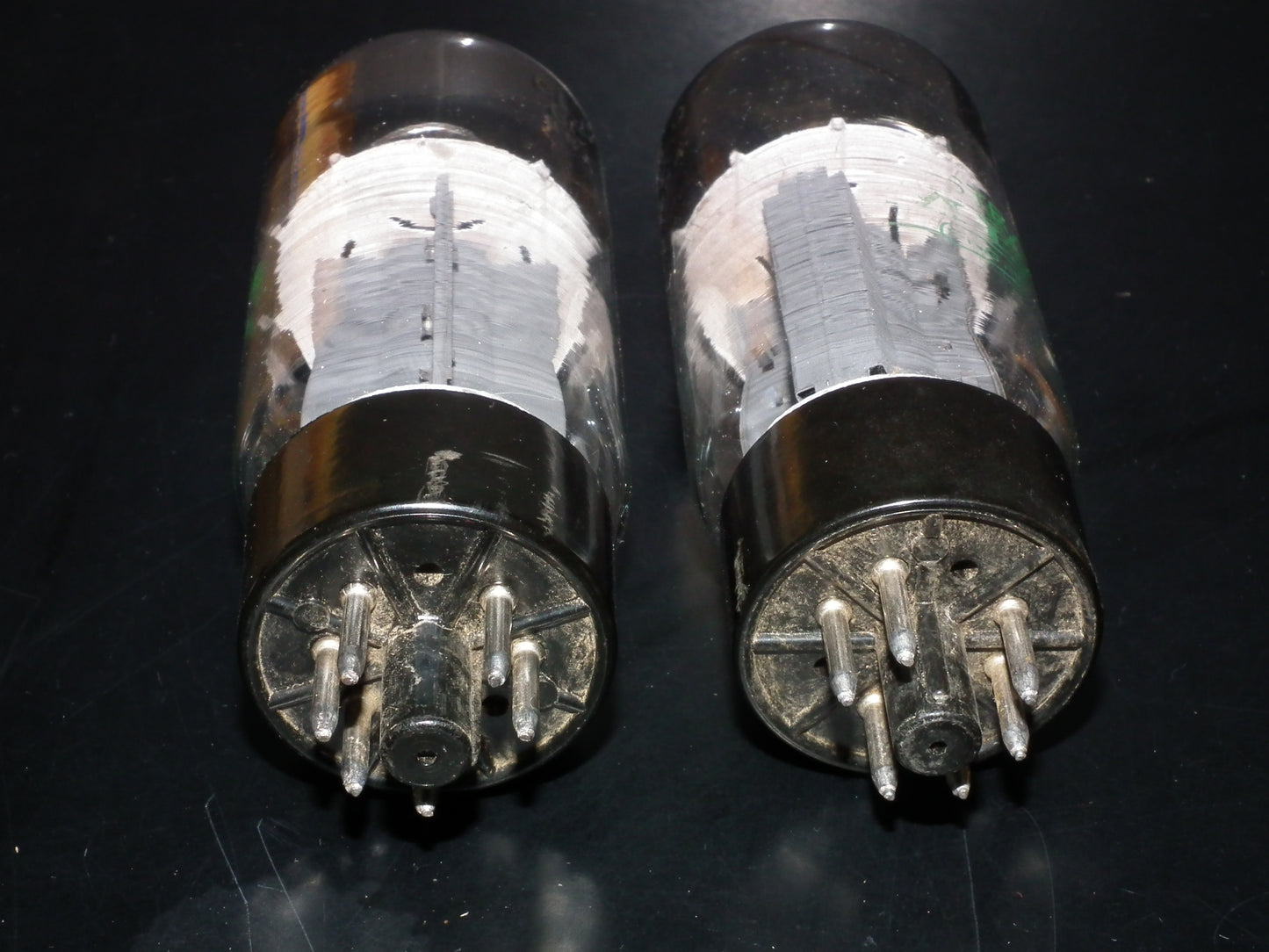 6L6GC Sylvania USA Matched Pair Tested NOS