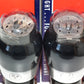 Matched pair 6L6G RAYTHEON US Black coated glass, the same batch FENDER