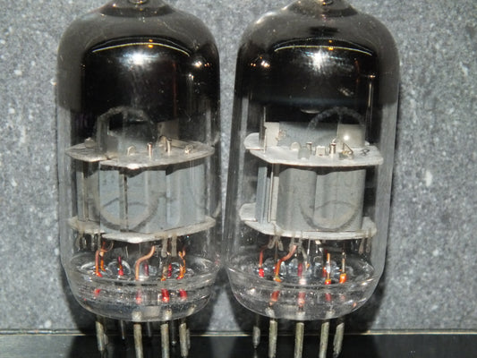 6N23P Reflektor Matched pair NOS ECC88 E88CC 6922 CCa Dual Getter Support