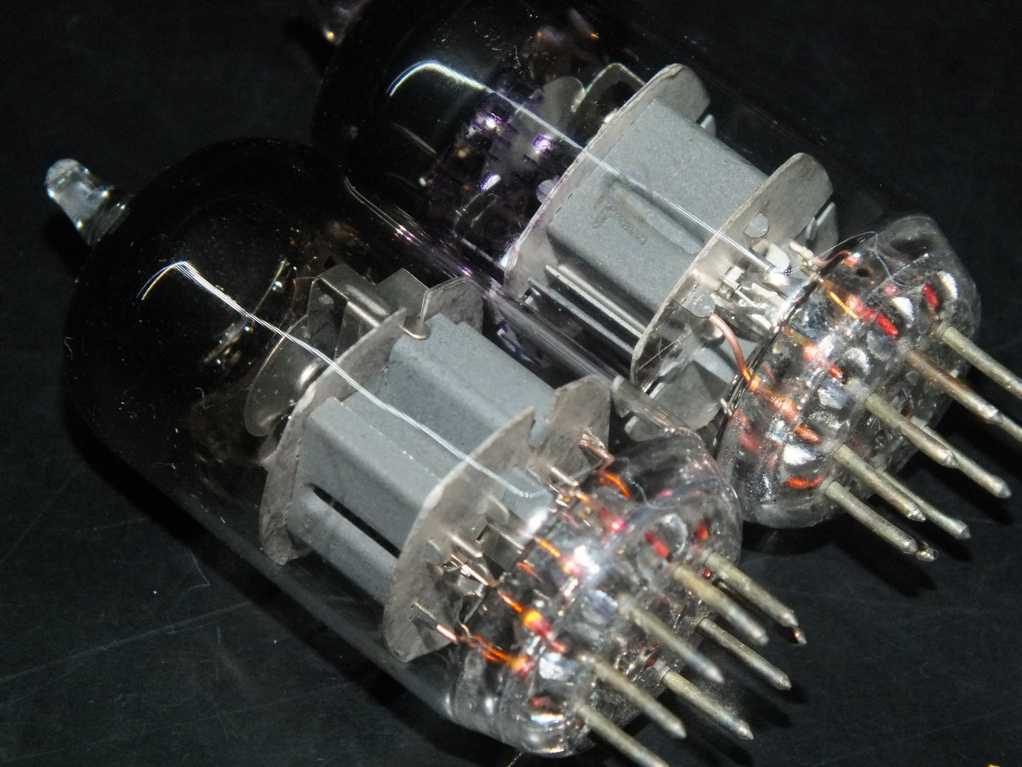 6N23P Reflektor Matched pair NOS ECC88 E88CC 6922 CCa Dual Getter Support