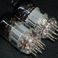 6N23P Reflektor Matched pair NOS ECC88 E88CC 6922 CCa Dual Getter Support