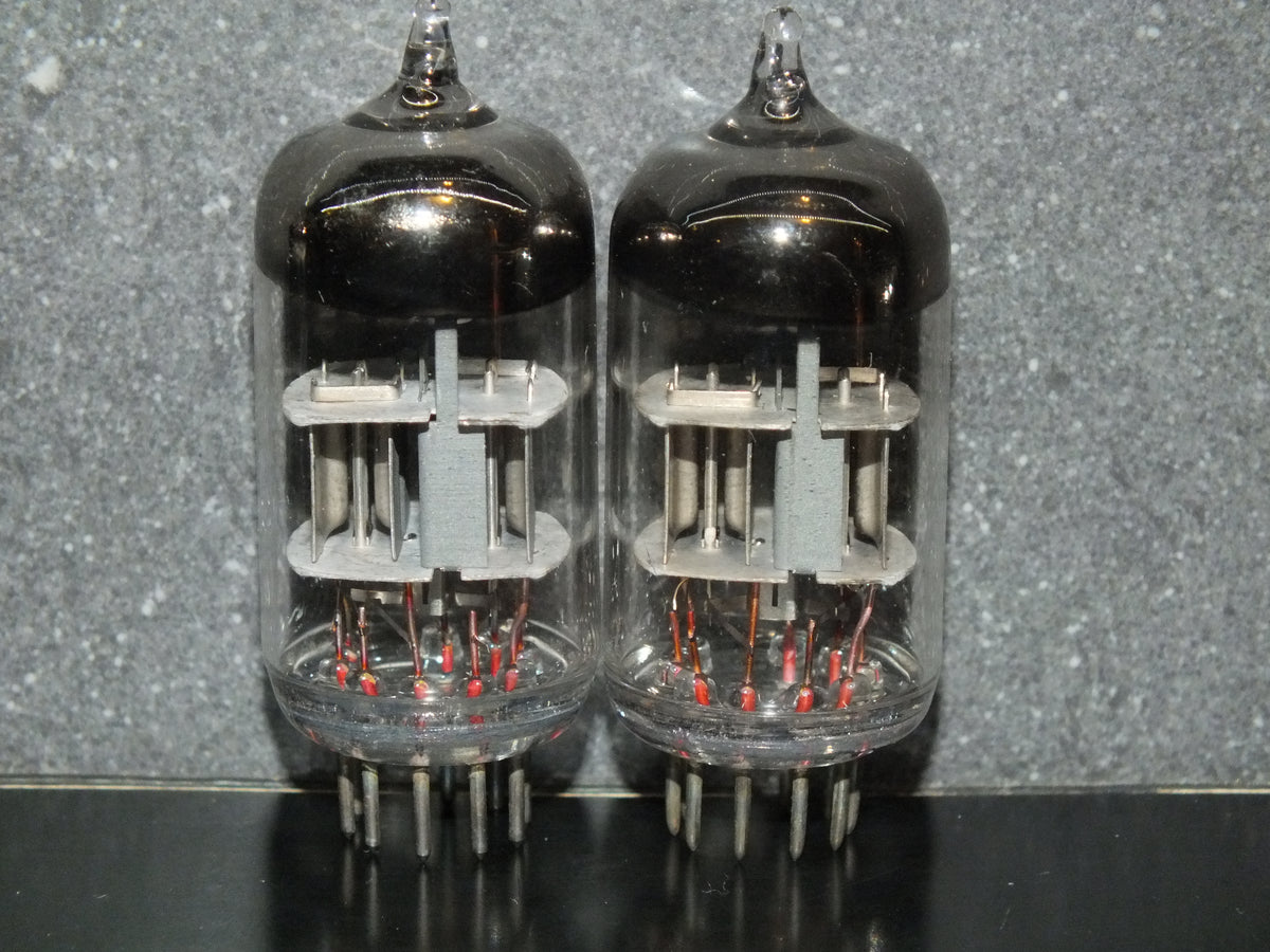 6N23P Voskhod Matched pair NOS ECC88 E88CC 6922 CCa Gray Getter Post