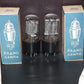 Matched Pair RARE 6N7GT FOTON Tashkent NOS NIB (6H7C 6N7S) Old Type 50s