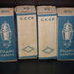 Matched Pair RARE 6N7GT FOTON Tashkent NOS NIB (6H7C 6N7S) Old Type 50s